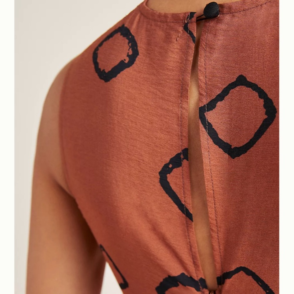 Anthropologie NWT Eva Franco Cedar Jumpsuit - Picture 4 of 9
